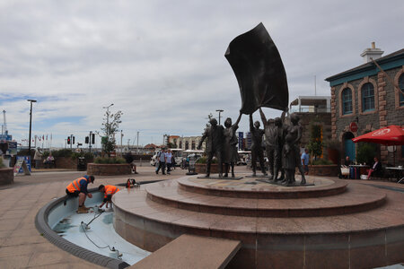 2025_09_09 St Helier, IMG_0535_Statue de la Libération