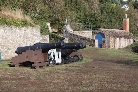 2025_09_11 Guernesey de St Peter Port à Torteval, IMG_0593_La batterie Clarence
