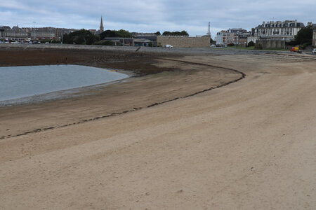 2025_09_18 Saint-Malo des Sablons au barrage sur la Rance, IMG_1045_La plage des Bas Sablons