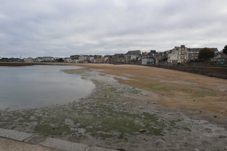 2025_09_18 Saint-Malo des Sablons au barrage sur la Rance, IMG_1049_La plage des Bas Sablons