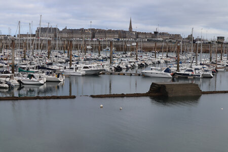 2025_09_18 Saint-Malo des Sablons au barrage sur la Rance, IMG_1051_Le port des Sablons