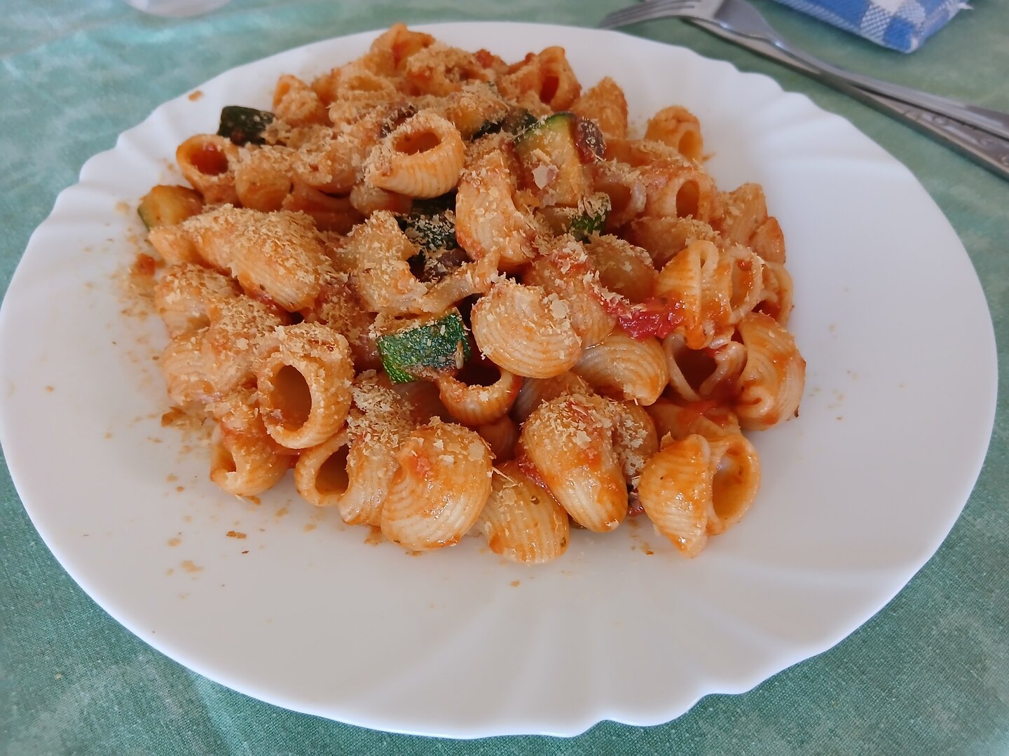 Assiette de pâtes