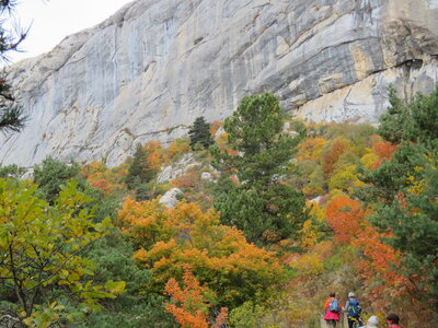 Boucle Col des Guérins - Falaises - Le Désert, IMG_1095