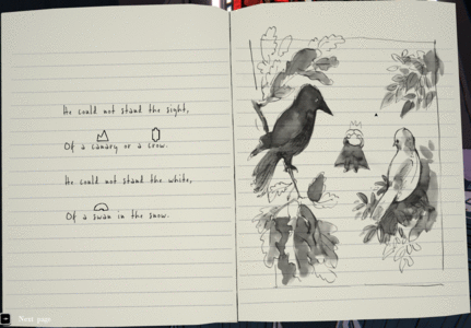 The Red Prince Manuscript, https://static.wikia.nocookie.net/blue-prince/images/e/eb/The_Red_Prince_Manuscrit_7-8.png