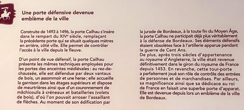 Voyage à Bordeaux, 2025-10-15 - La Porte Cailhau  2 