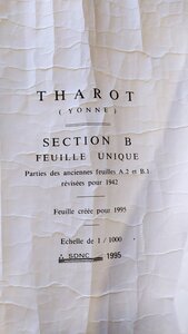 Maison (cliquer pour en voir plus), CADASTRE 1942-page de garde