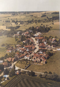 Maison (cliquer pour en voir plus), Vue ae rienne vers l’ouest