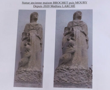 Statue La Musarde, Statue La Musarde