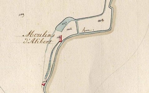 Moulins de Blanlhac et d'aval, Moulins d&rsquo;Alibert