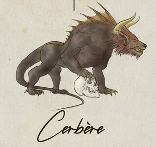 Égishirgal, Cerbere