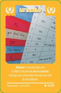 Nespanini, 1 le tabelo