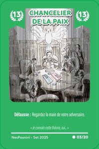 Nespanini, 3 - Chancelier de la paix