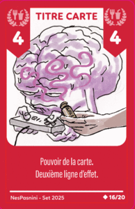 Nespanini, 7 Epreuves