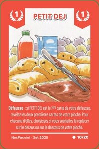 Nespanini, 10 petit dej