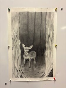 Inktober 2025, Cerf  1 