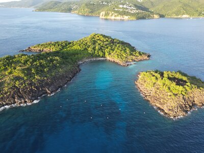 Gite Annick à Vieux Habitants, Réserve Cousteau Îlets Pigeon_DJI_0398