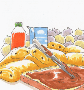 Nespanini, 10 Petit dej