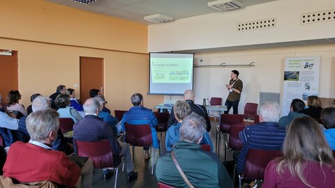 Photos réunion participative actualisation des sentiers d'interprétation du marais de Saône, 20251105_143726