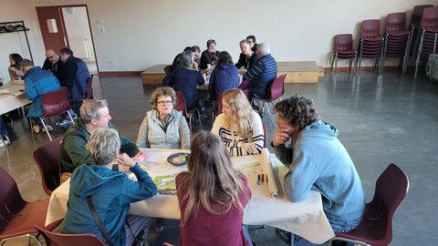 Photos réunion participative actualisation des sentiers d'interprétation du marais de Saône, 20251105_150949