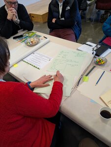 Photos réunion participative actualisation des sentiers d'interprétation du marais de Saône, PXL_20251105_141707113