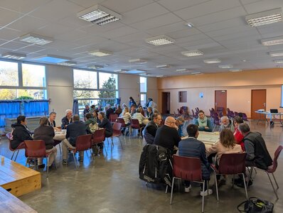 Photos réunion participative actualisation des sentiers d'interprétation du marais de Saône, PXL_20251105_142109962