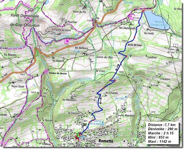 Rando promenade au lac des Jaussauds, Lac des Jaussauds 2