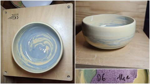 Les Monts s'emmèlent - Poterie Florence Malo-Perold, D6 - Petit bol -14&euro;