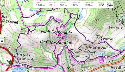 Boucle à Bayard, Boucle &agrave; Bayard