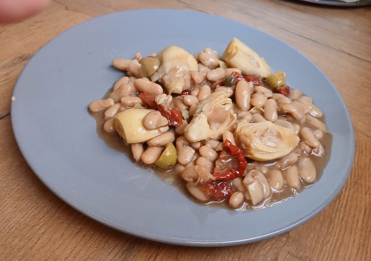 Salade de haricots blancs