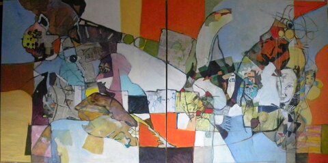 créations picturales, un-monde-d&eacute;senchant&eacute;- _120x240-mars2025