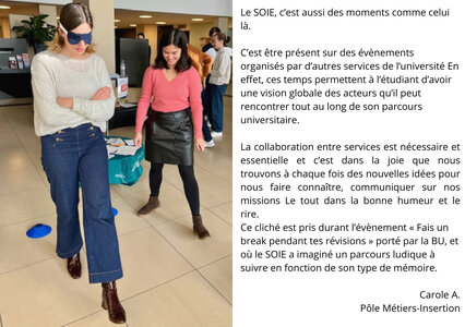 Concours photo soie 2026, Le SOIE  c&rsquo;est aussi des moments comme celui l&agrave; C&rsquo;est &ecirc;tre pr&eacute;sent sur des &eacute;v&egrave;nements organis&eacute;s par d&rsquo;autres services de l&rsquo;universit&eacute; En effet  ces temps permettent &agrave; l&rsquo;&eacute;tudiant d&rsquo;avoir une vision  2 