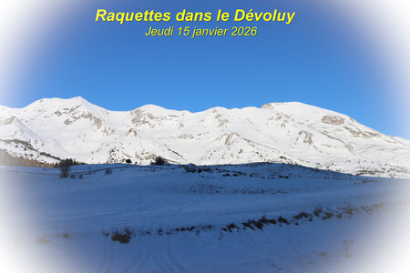 Raquettes dans le Dévoluy (Col de Darne ), IMG_1314