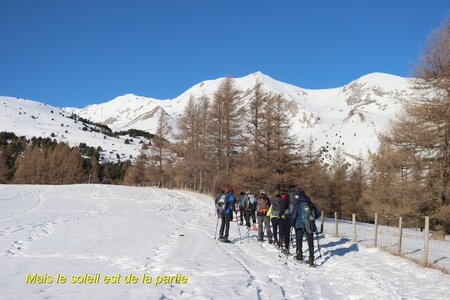 Raquettes dans le Dévoluy (Col de Darne ), IMG_1317