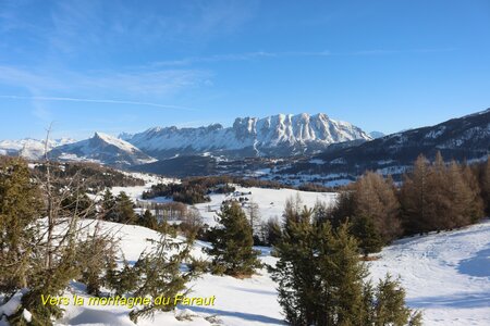 Raquettes dans le Dévoluy (Col de Darne ), IMG_1319