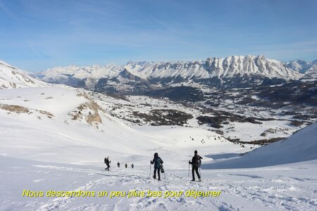 Raquettes dans le Dévoluy (Col de Darne ), IMG_1335