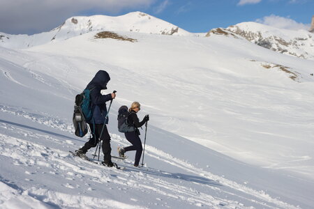 Raquettes dans le Dévoluy (Col de Darne ), IMG_1336