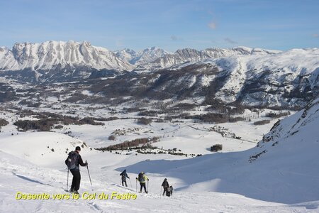 Raquettes dans le Dévoluy (Col de Darne ), IMG_1342