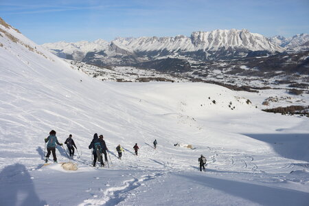 Raquettes dans le Dévoluy (Col de Darne ), IMG_1343