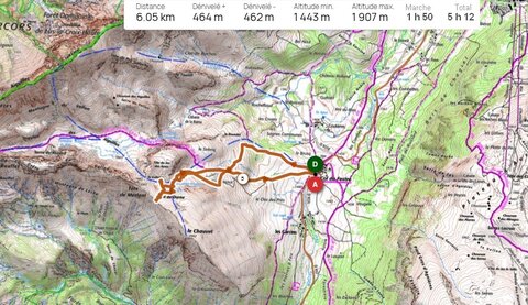 Raquettes dans le Dévoluy (Col de Darne ), Raquettes au Col de Darne