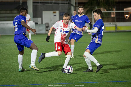 Match Carabiniers/ SBM du 26 janvier02026, match 26jan26  55 sur 102 
