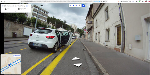 nancy_essey_les_nancy_voie_bus_tram_coronapiste, Capture d&rsquo;&eacute;cran du 2025-11-29 22-45-40