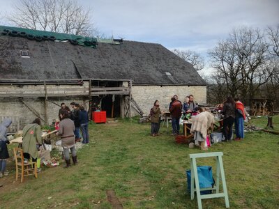 Evolutions à l'écolieu de Rhodes , 2020_troc de graines