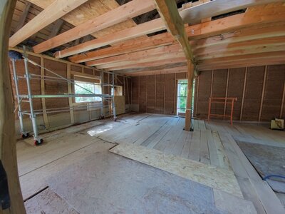 Evolutions à l'écolieu de Rhodes , 20250509_chantier banchage fini