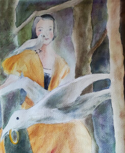 Cdessins, f&eacute;e-aux-oiseaux