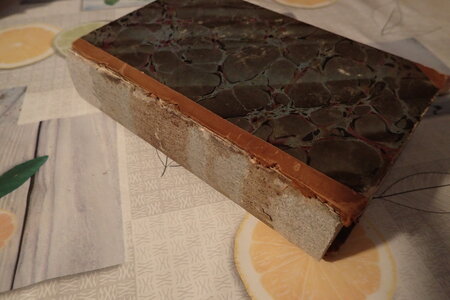 Réparation de livres, Un livre plus ancien à restaurer (Journal des Notaires et des Avocats, 1830)