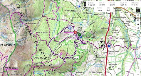 Raquettes à Laye, Raquettes &agrave; Laye