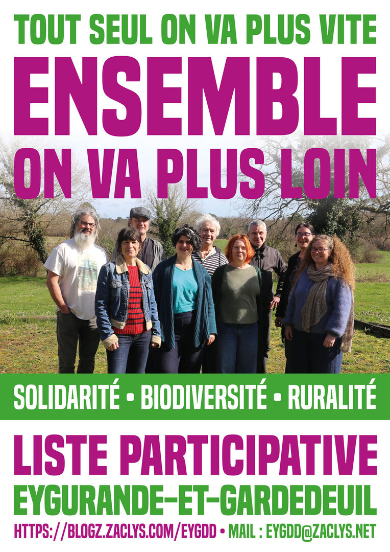 Affiche de la liste Participative EYGDD