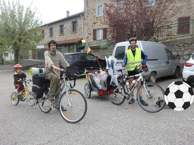 Conférence voyages à vélo, sabine 1