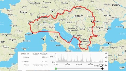 Conférence voyages à vélo, florent 1