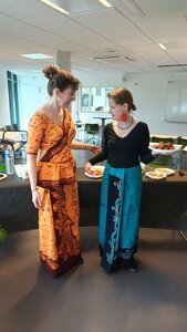 Sigiri Apsara, exposition de batiks de Prémalal De Silva, 20260312_174516